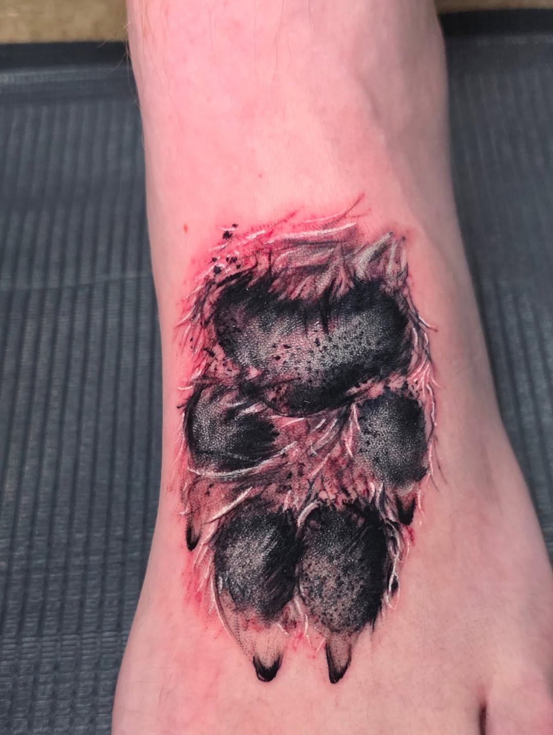 Tattoo by @tanktat2z — realism, black_and_grey