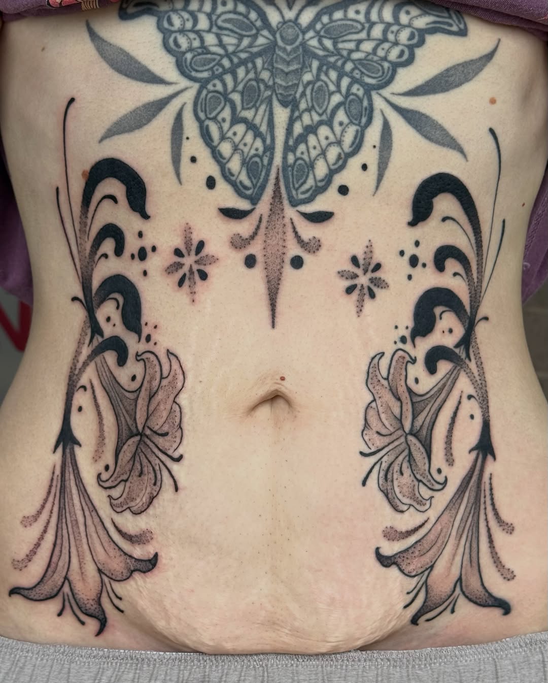 Tattoo by @bodyartbyali β dotwork, black_and_grey
