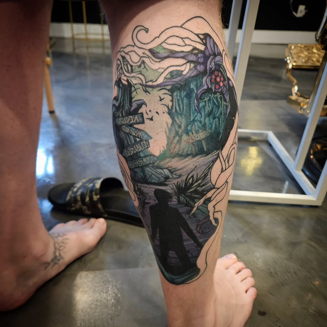 Tattoo by @hamilexis.art — illustrative, dark_realism