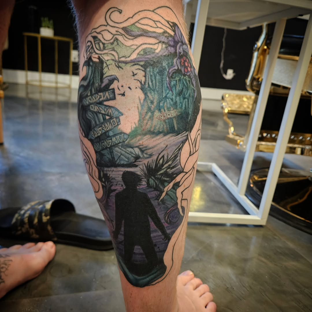 Tattoo by @hamilexis.art — illustrative, dark_realism