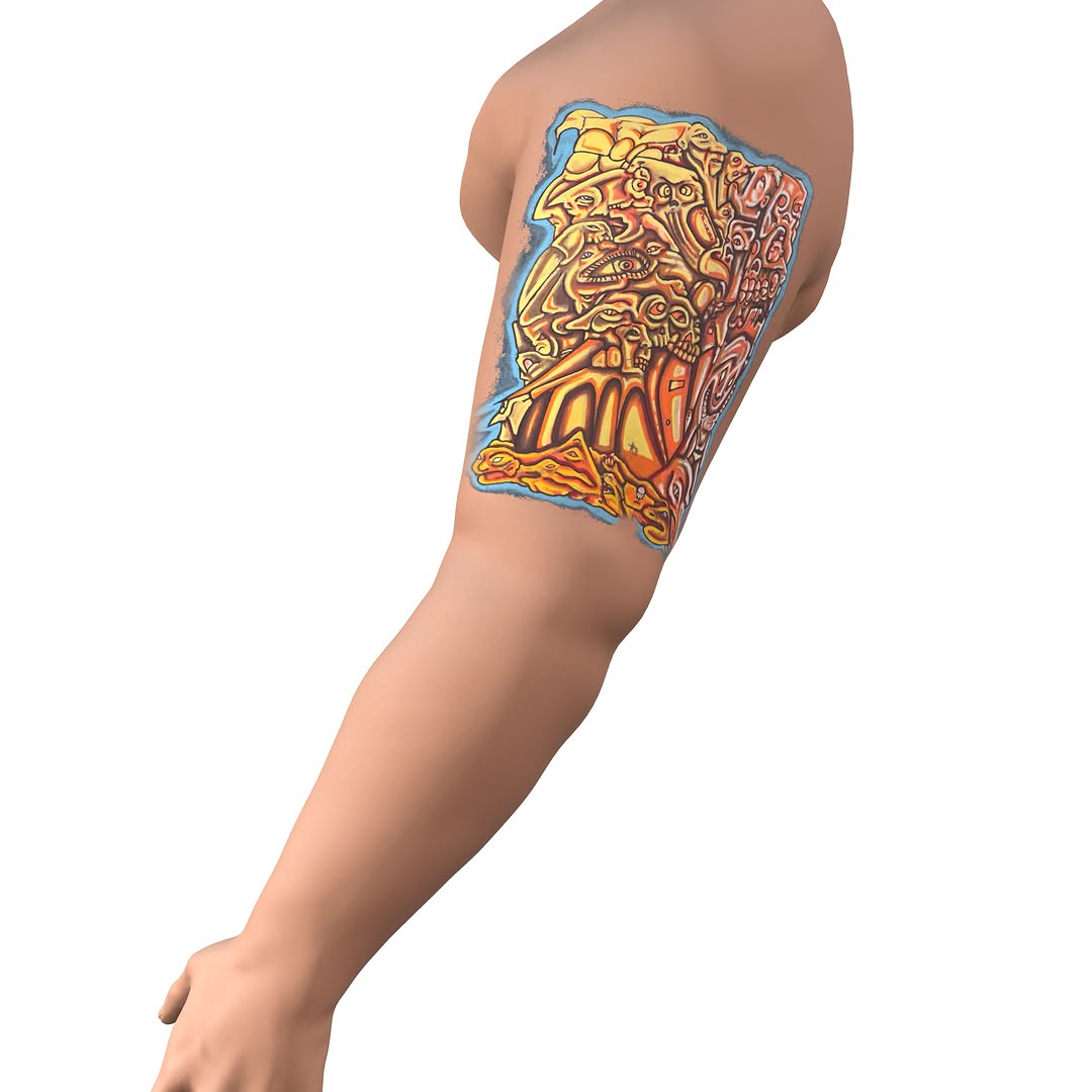 Tattoo by @1fixxstudio — new_school, illustrative
