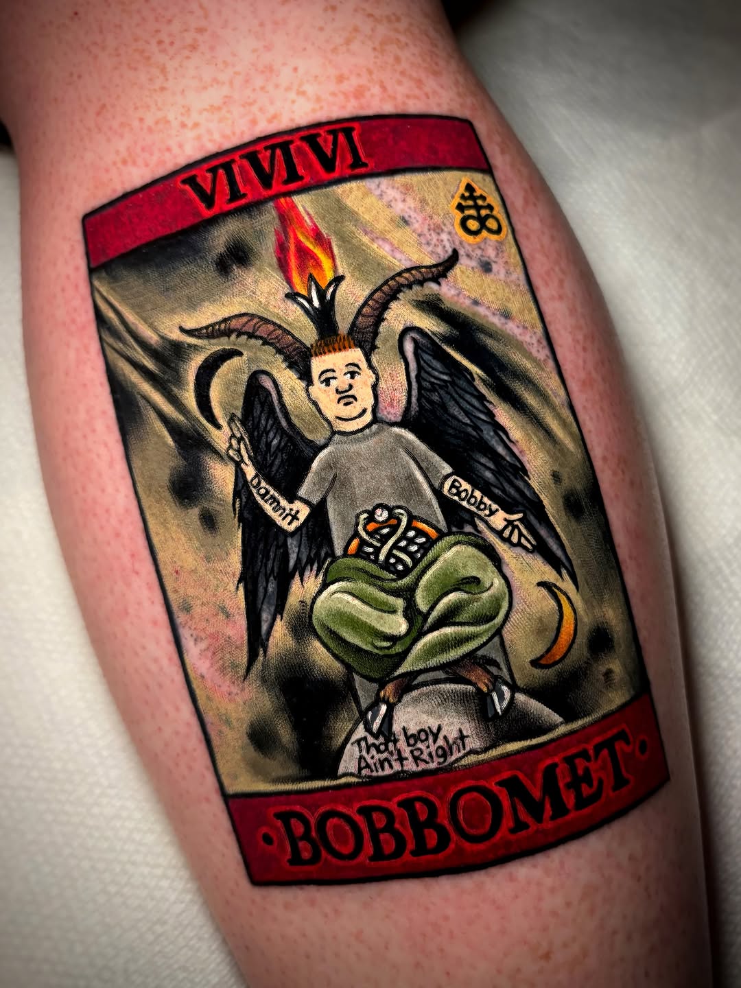 Tattoo by @jeffsaunderstattoo — neo_traditional, trash_polka