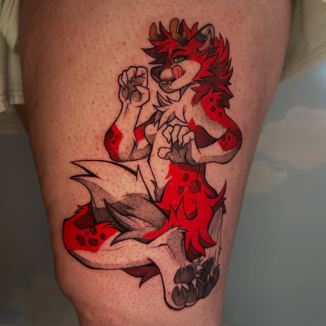 Tattoo by @deggy_tattoo โ new_school, illustrative