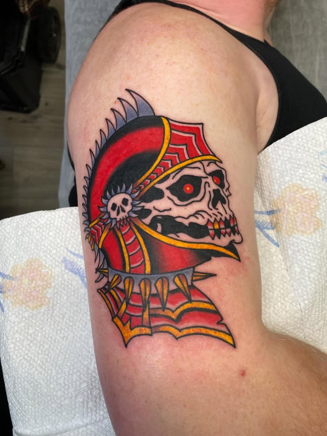 Tattoo by @gunnar_tatts โ american_traditional
