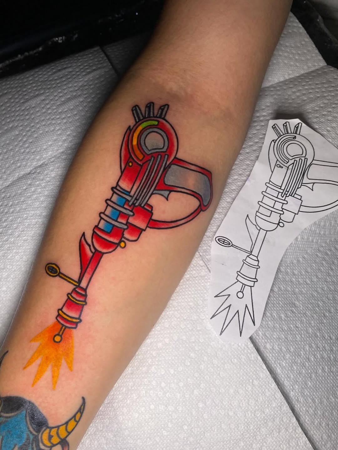 Tattoo by @gunnar_tatts โ new_school