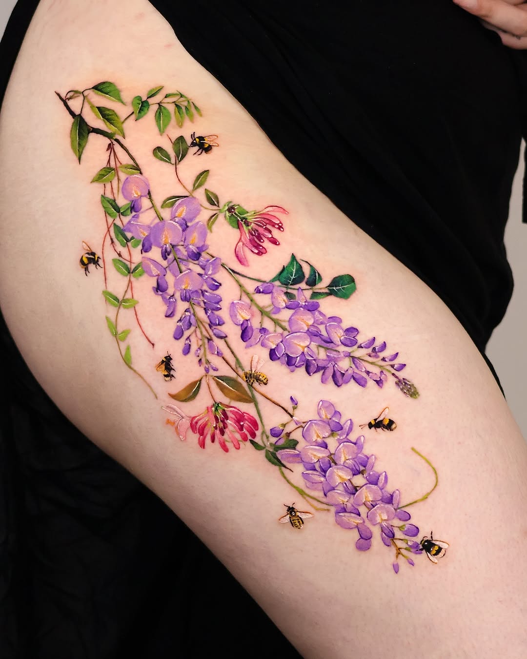 Tattoo by @tattooist_yum — realism, watercolor