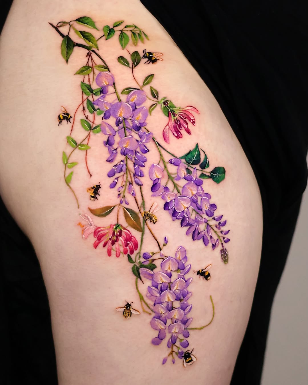 Tattoo by @tattooist_yum — realism, watercolor