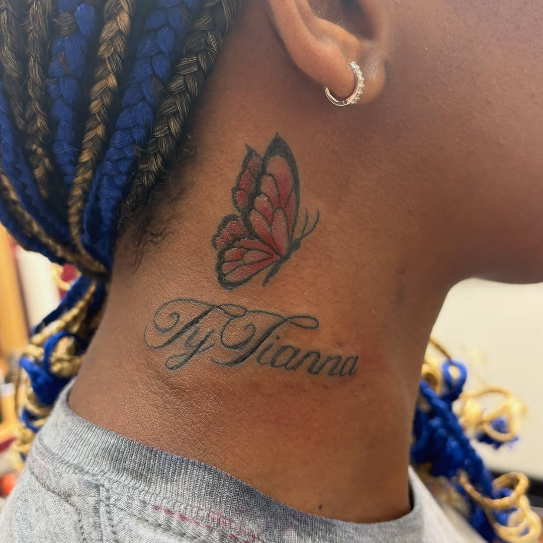 Tattoo by @shearnenator — lettering_script, fine_line
