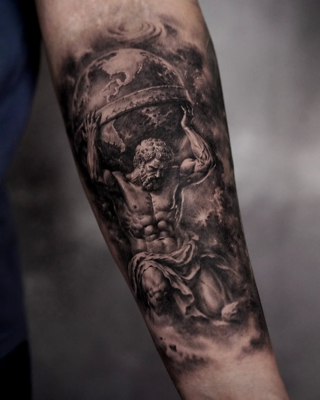Tattoo by @sean_tattoos β realism, black_and_grey
