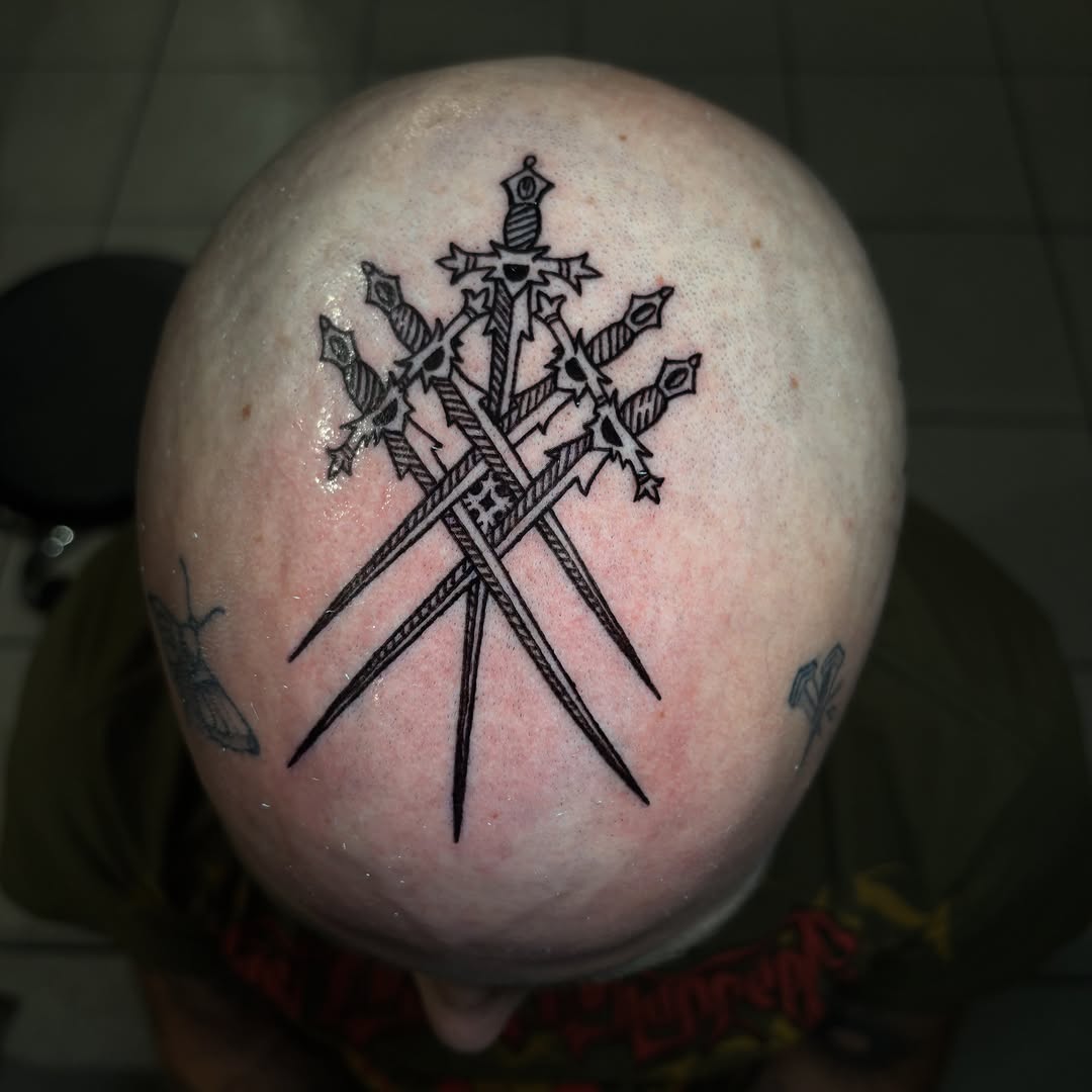Tattoo by @b2_spiritink — blackwork