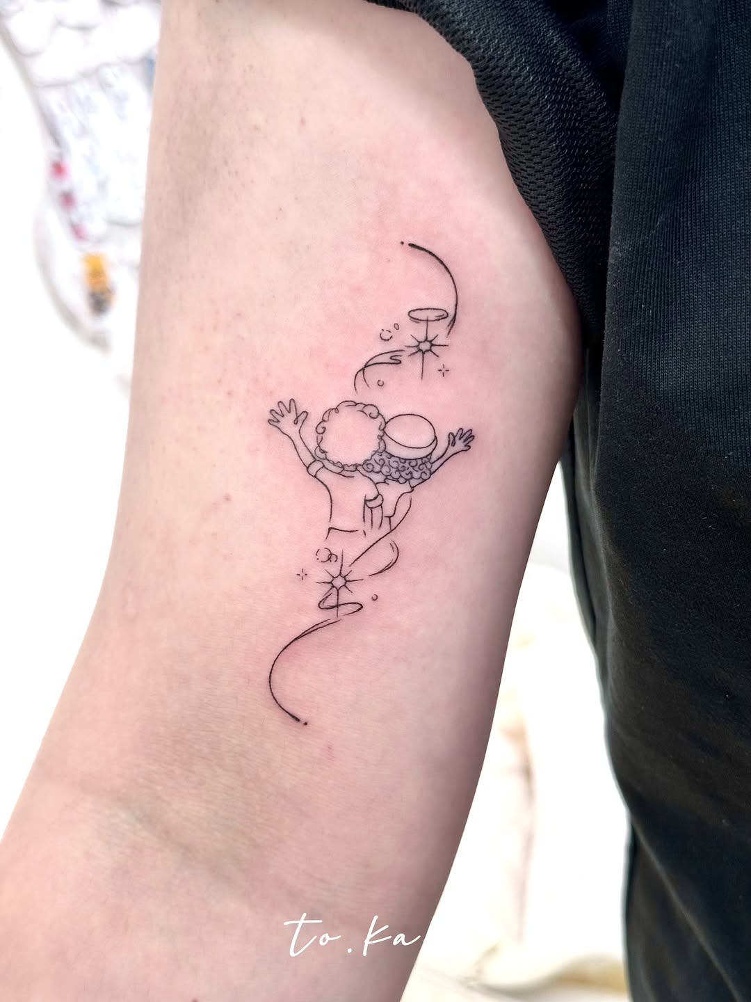 Tattoo by @to.kaka_tattoo — fine_line, minimalist