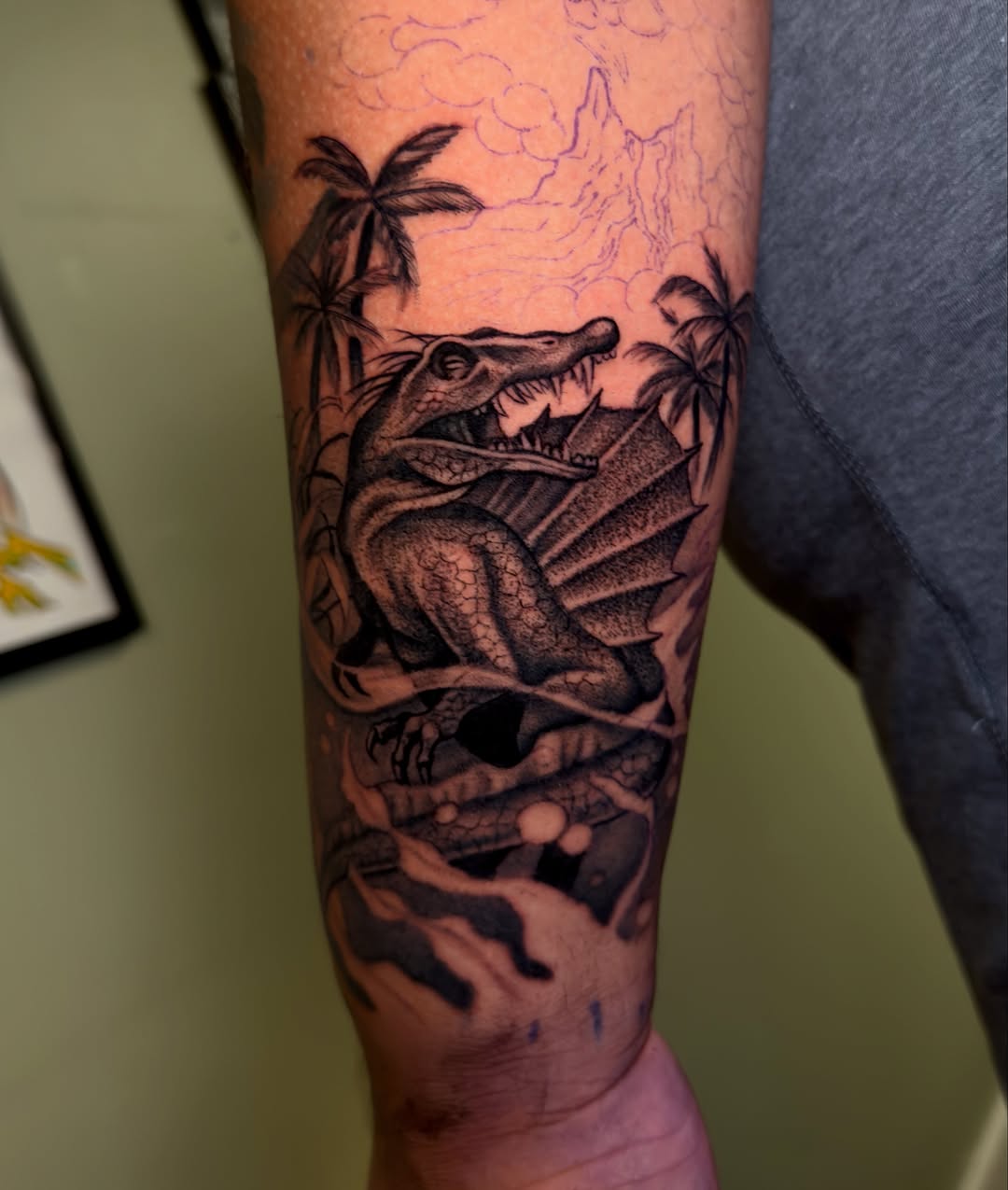 Tattoo by @bidi_bidi_inks β illustrative, black_and_grey