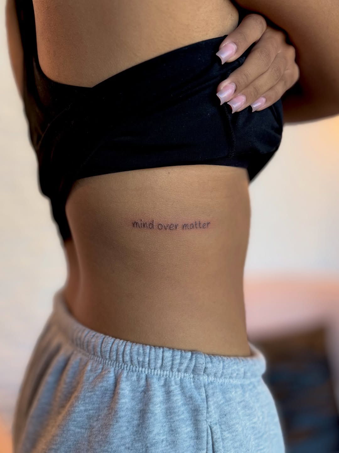 Tattoo by @kyndalltattoos — fine_line, lettering_script