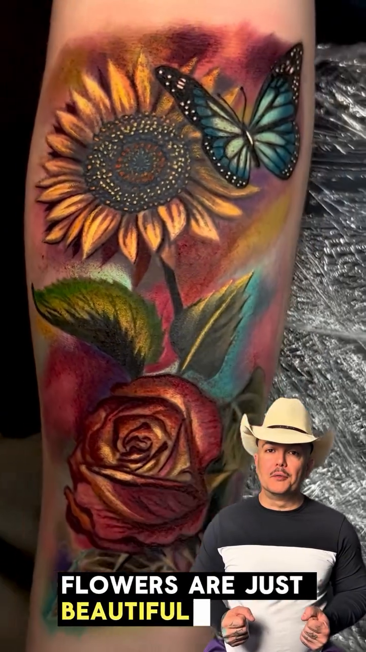 Tattoo by @thecoverupking โ realism, color