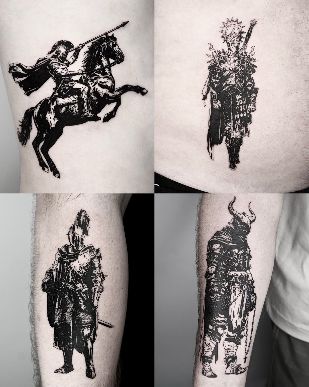 Tattoo by @caesar_tattooer — blackwork