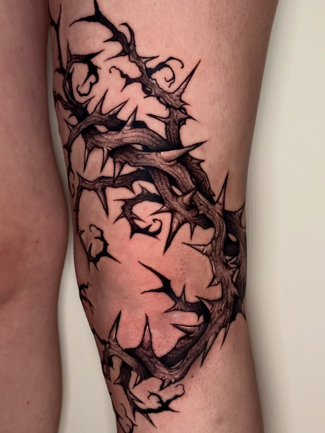 Tattoo by @juuls.ink — blackwork, dark_realism