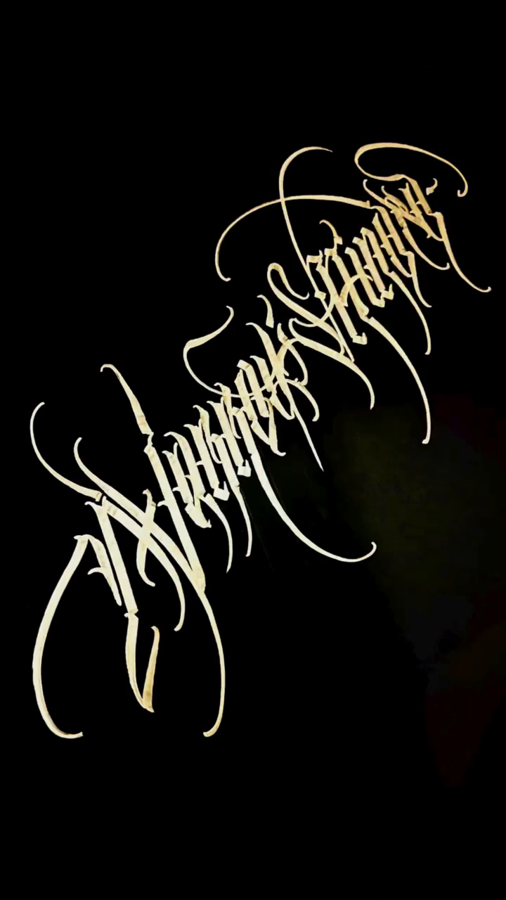 Tattoo by @jimyuip — lettering_script