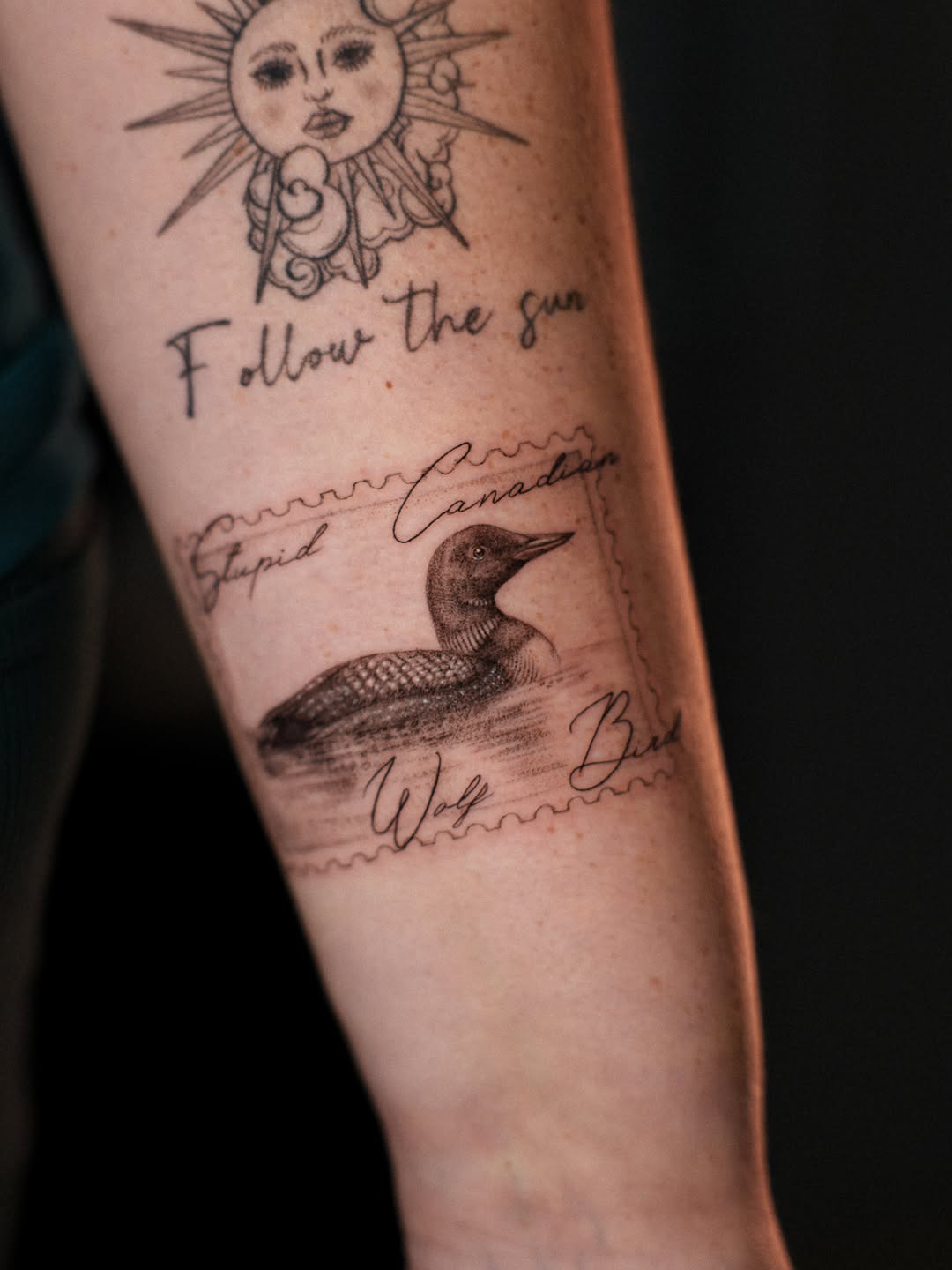 Tattoo by @iero.tattoo β illustrative, lettering_script