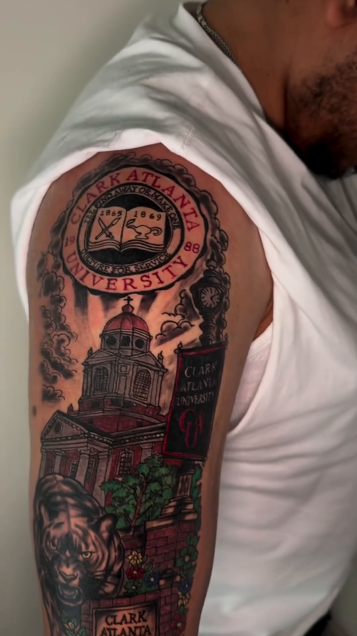 Tattoo by @klr.ink — realism, black_and_grey