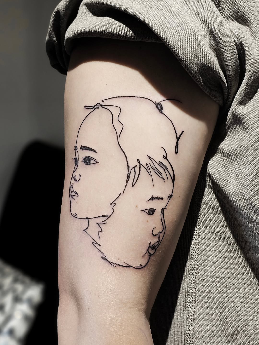 Tattoo by @draw.a_castle — fine_line