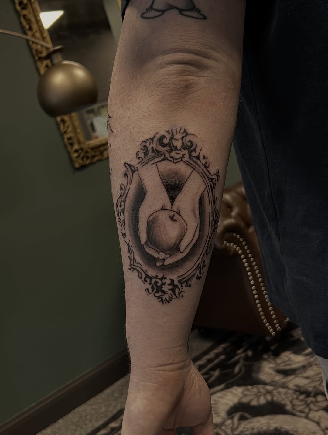 Tattoo by @calliecattats โ illustrative, black_and_grey