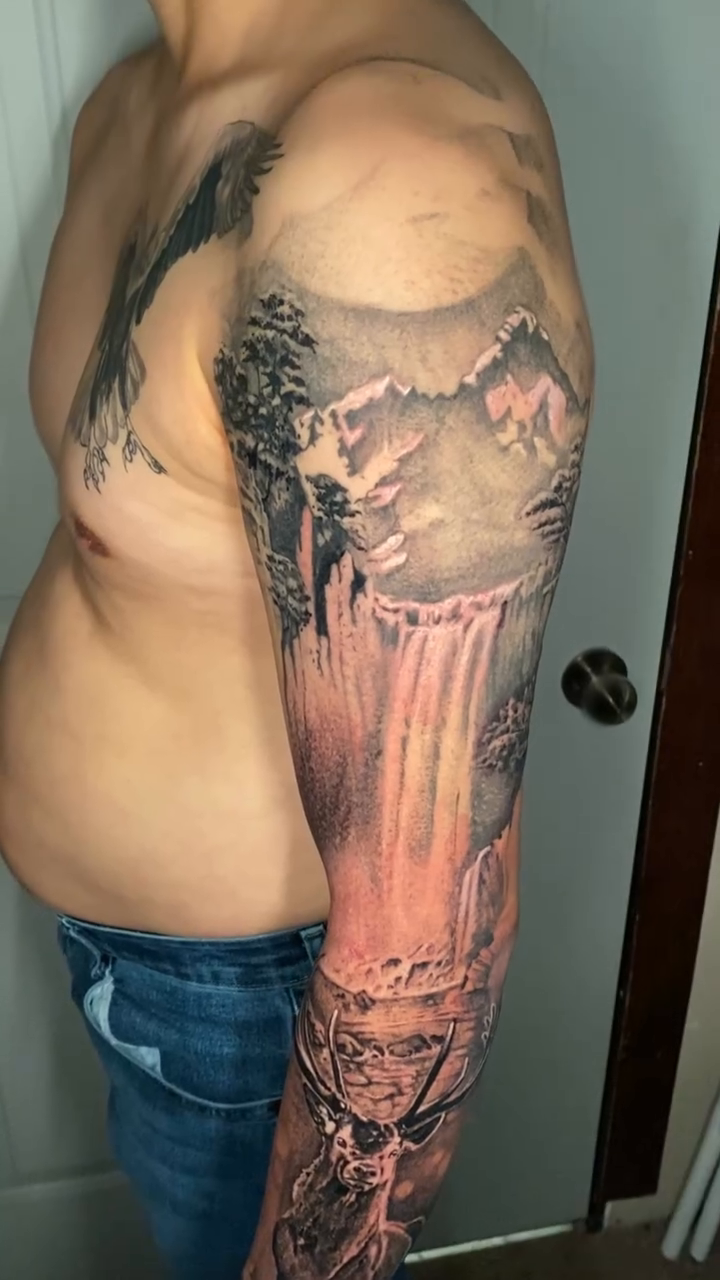 Tattoo by @gunnarquispe β realism, black_and_grey