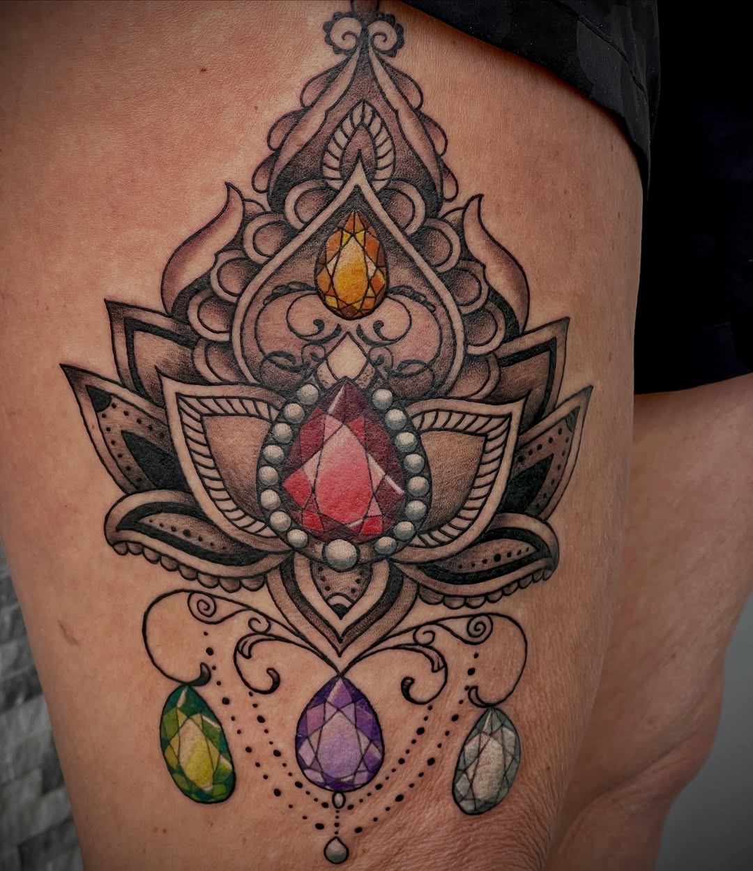 Tattoo by @paul.t.schulz_tattoos — ornamental, geometric