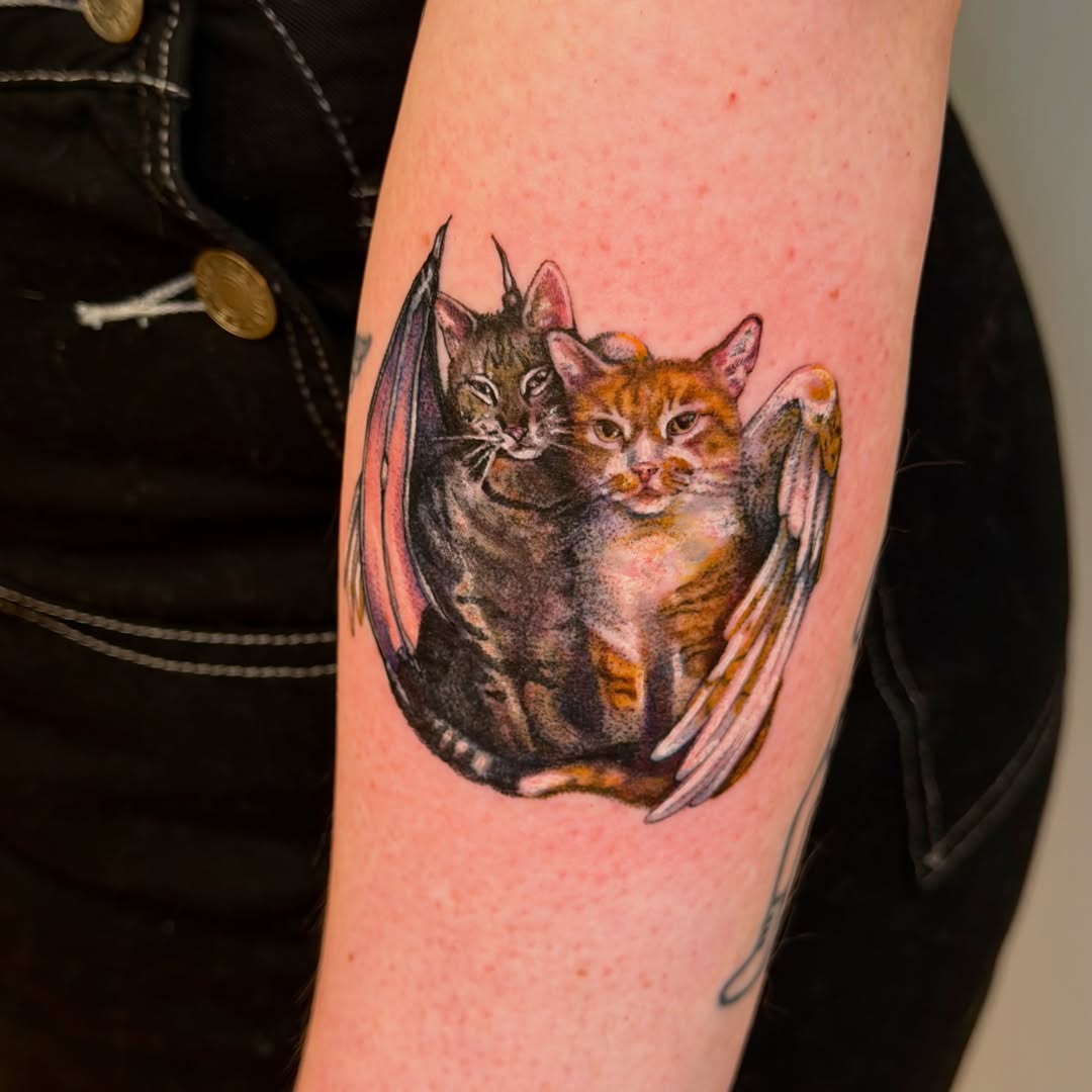 Tattoo by @artbyalyssacarbonara — realism, dark_realism