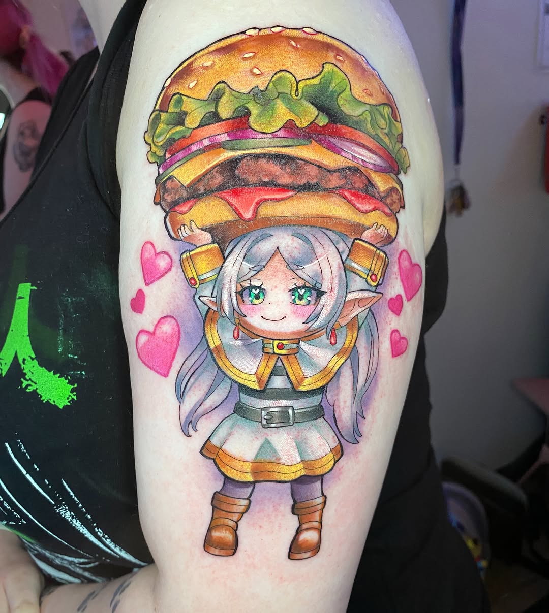 Tattoo by @amyporterart β anime, new_school