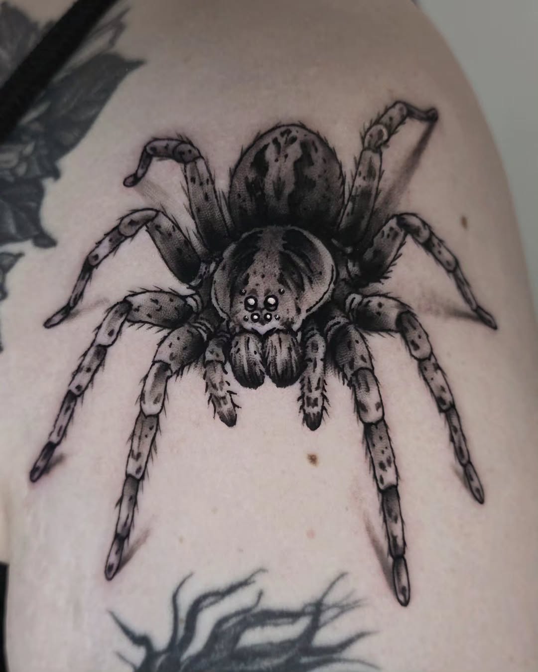 Tattoo by @zombrietattoos — realism, black_and_grey