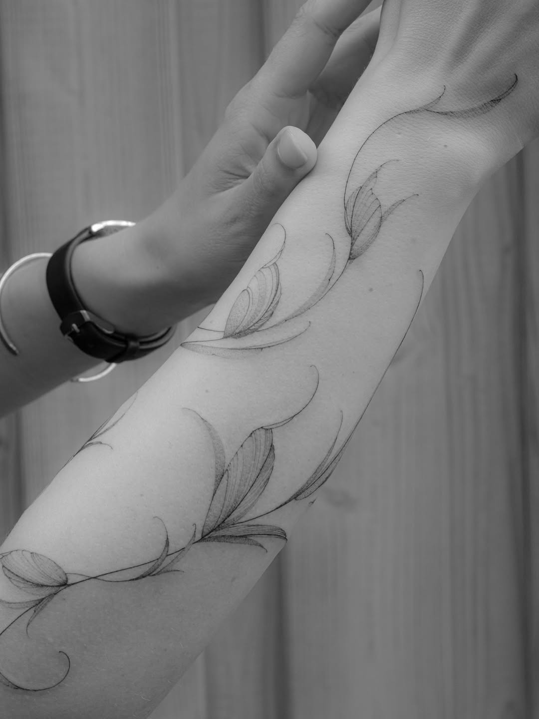 Tattoo by @lasstattoo — fine_line, ornamental