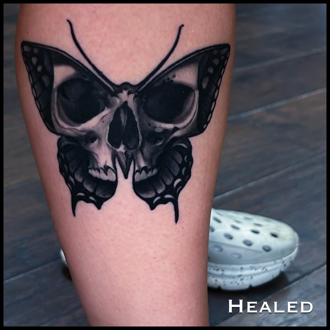 Tattoo by @timmy_b_413 — black_and_grey, realism