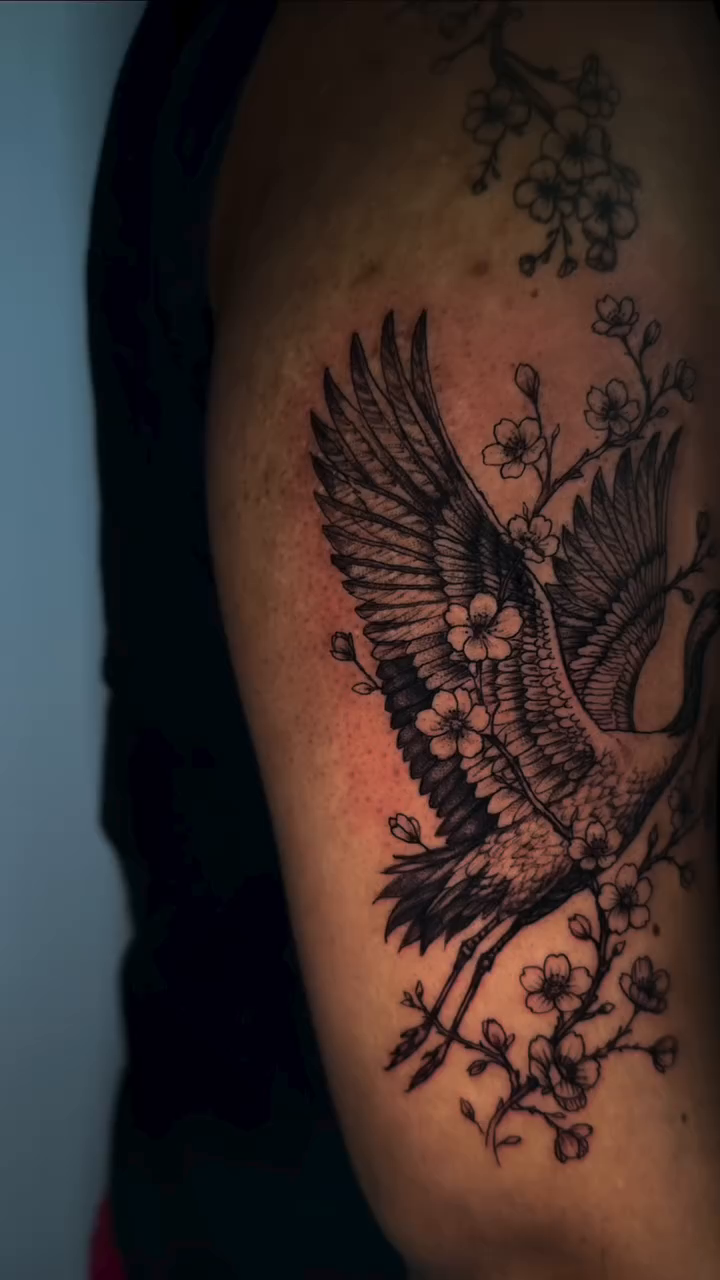 Tattoo by @mad_ak._.ink — japanese_irezumi, black_and_grey