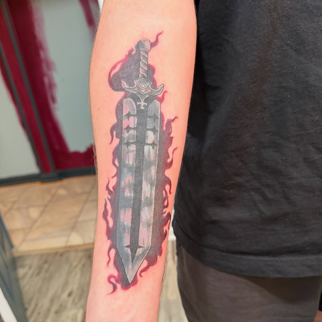 Tattoo by @honeysucktattoo โ realism, black_and_grey