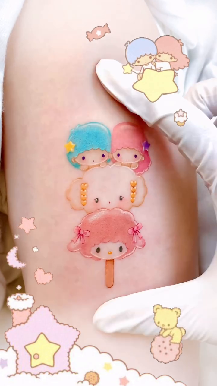 Tattoo by @himi.tattoo โ anime