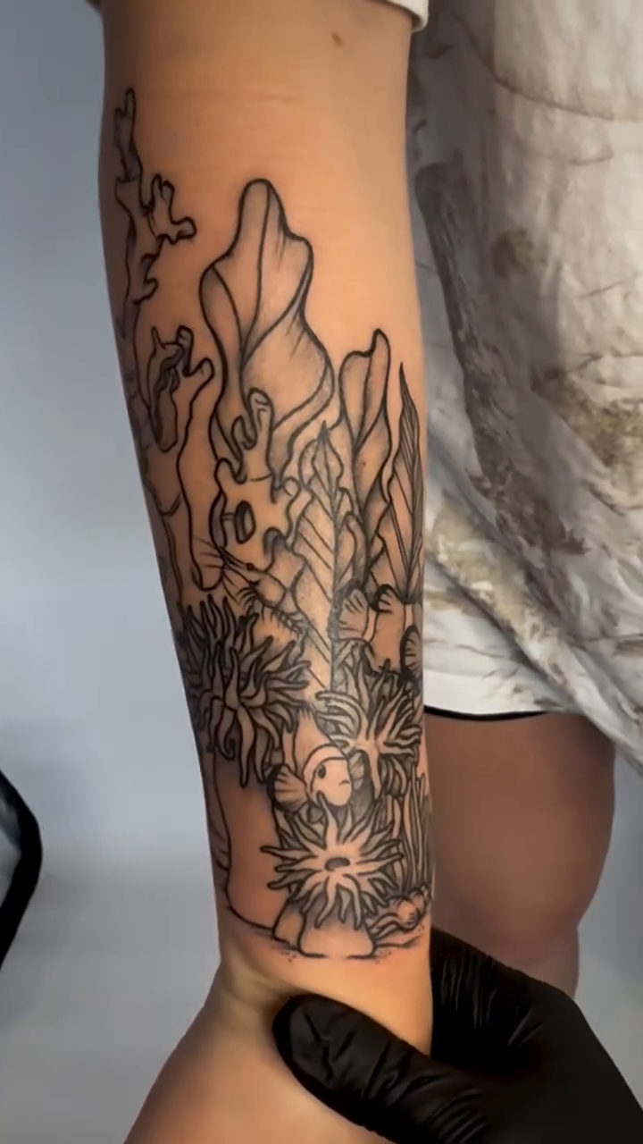 Tattoo by @mr.goodboy.ink โ fine_line, black_and_grey