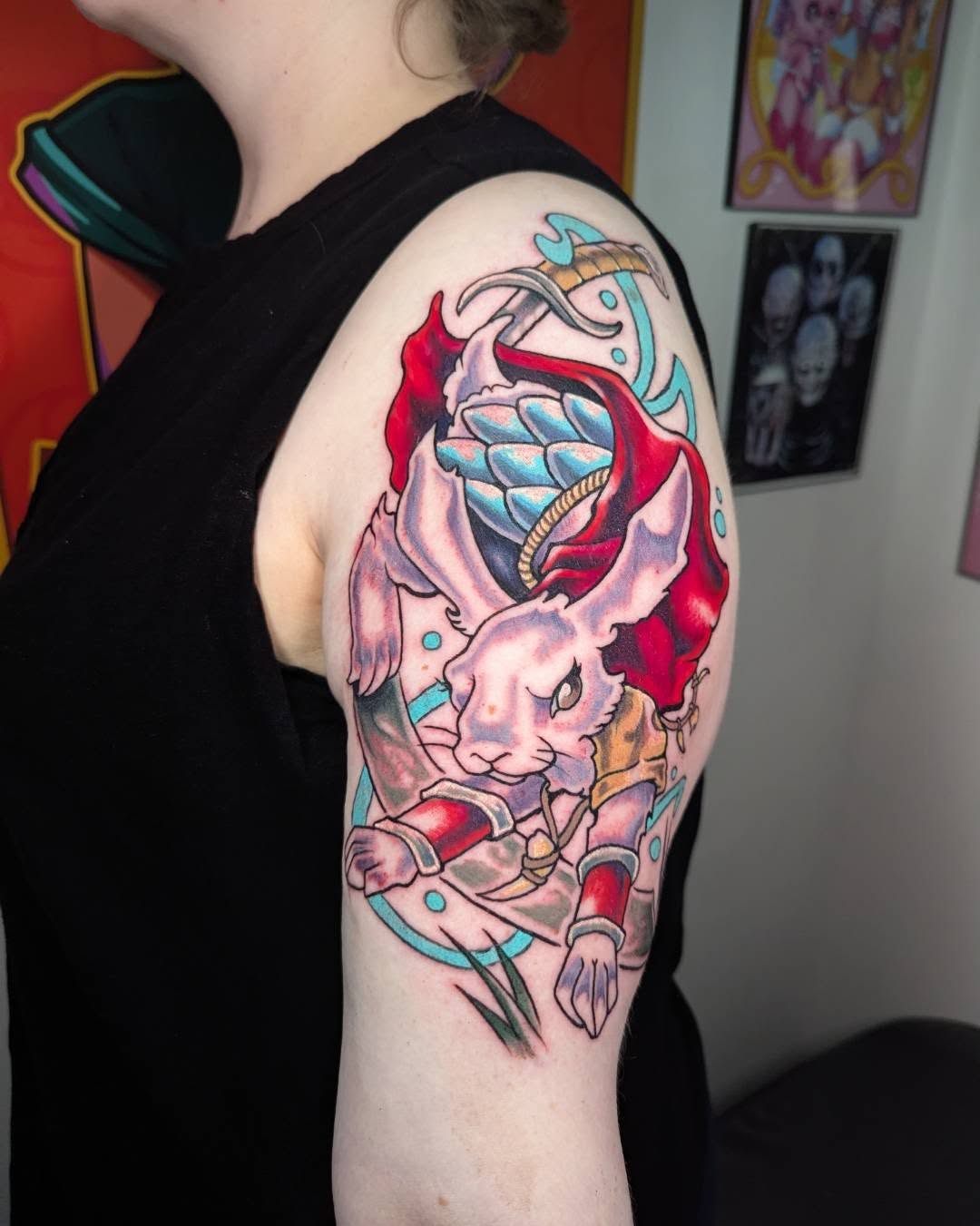 Tattoo by @folkfigment — new_school