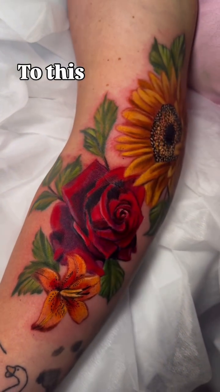 Tattoo by @elegantlyinking — illustrative, realism