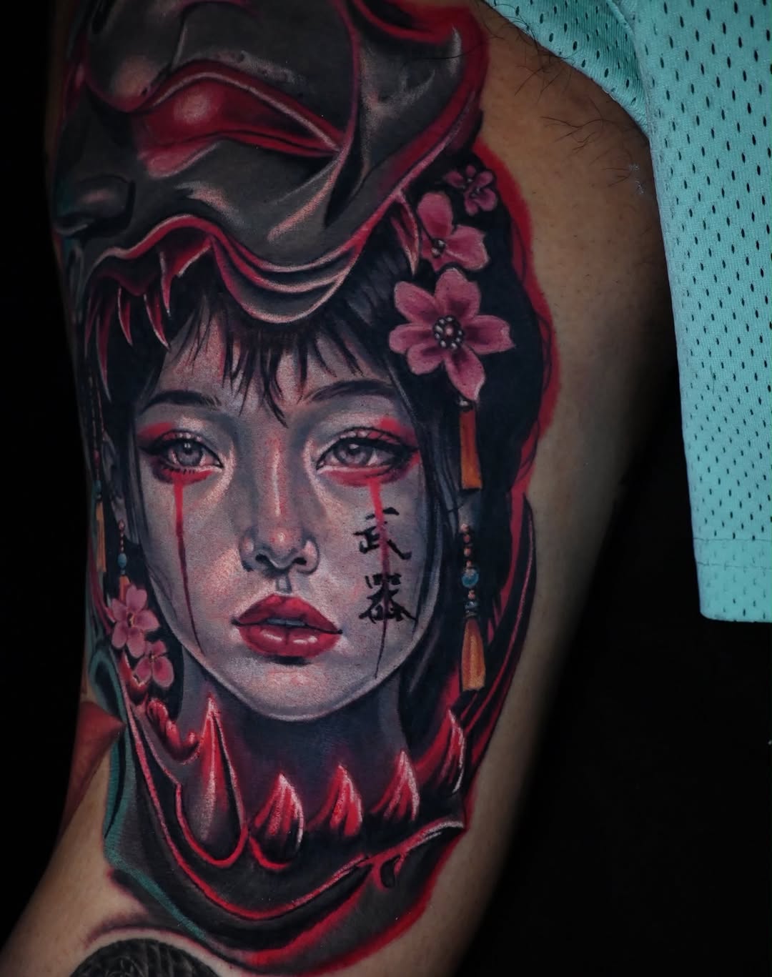 Tattoo by @casketbuddy — realism, dark_realism