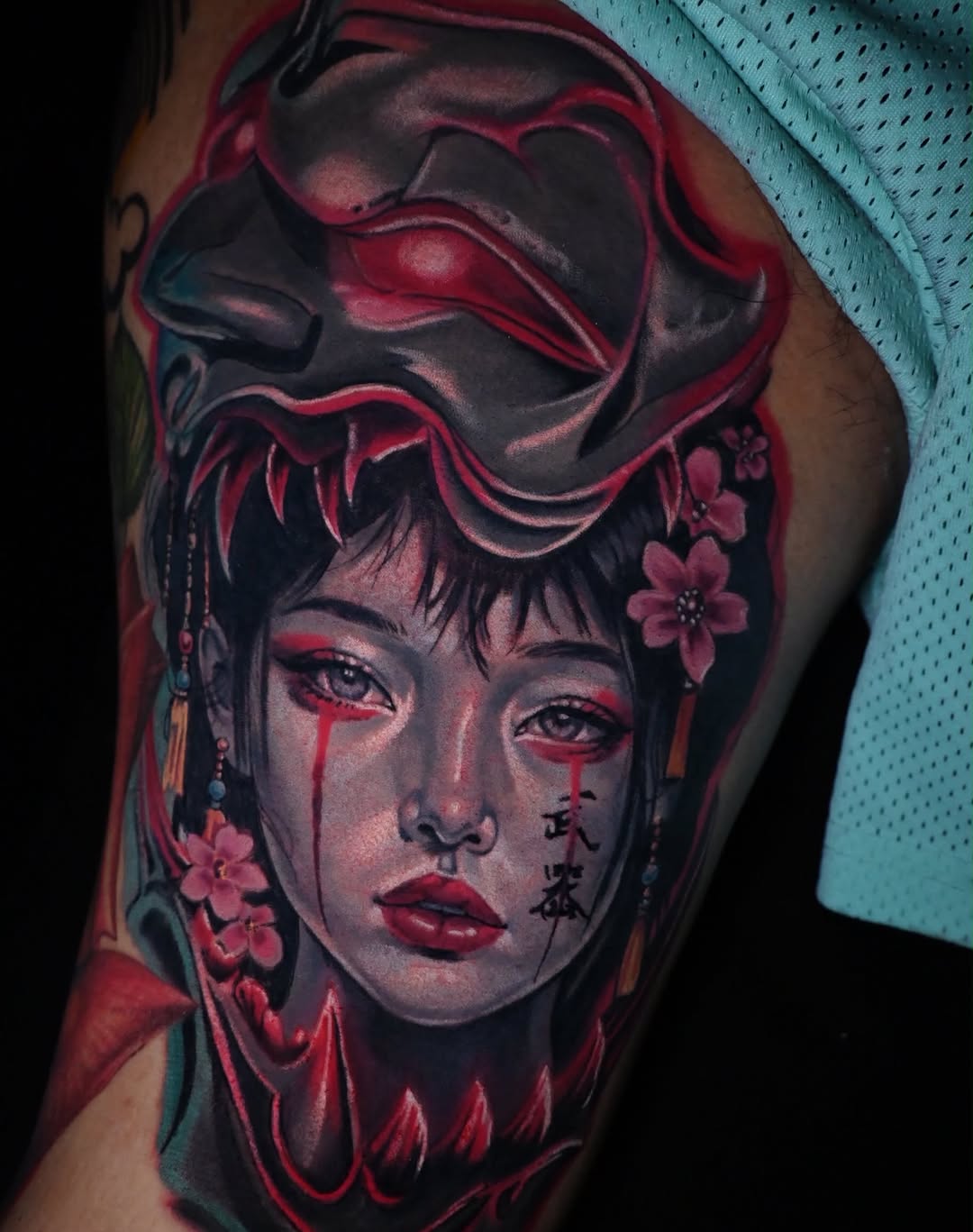 Tattoo by @casketbuddy — realism, dark_realism