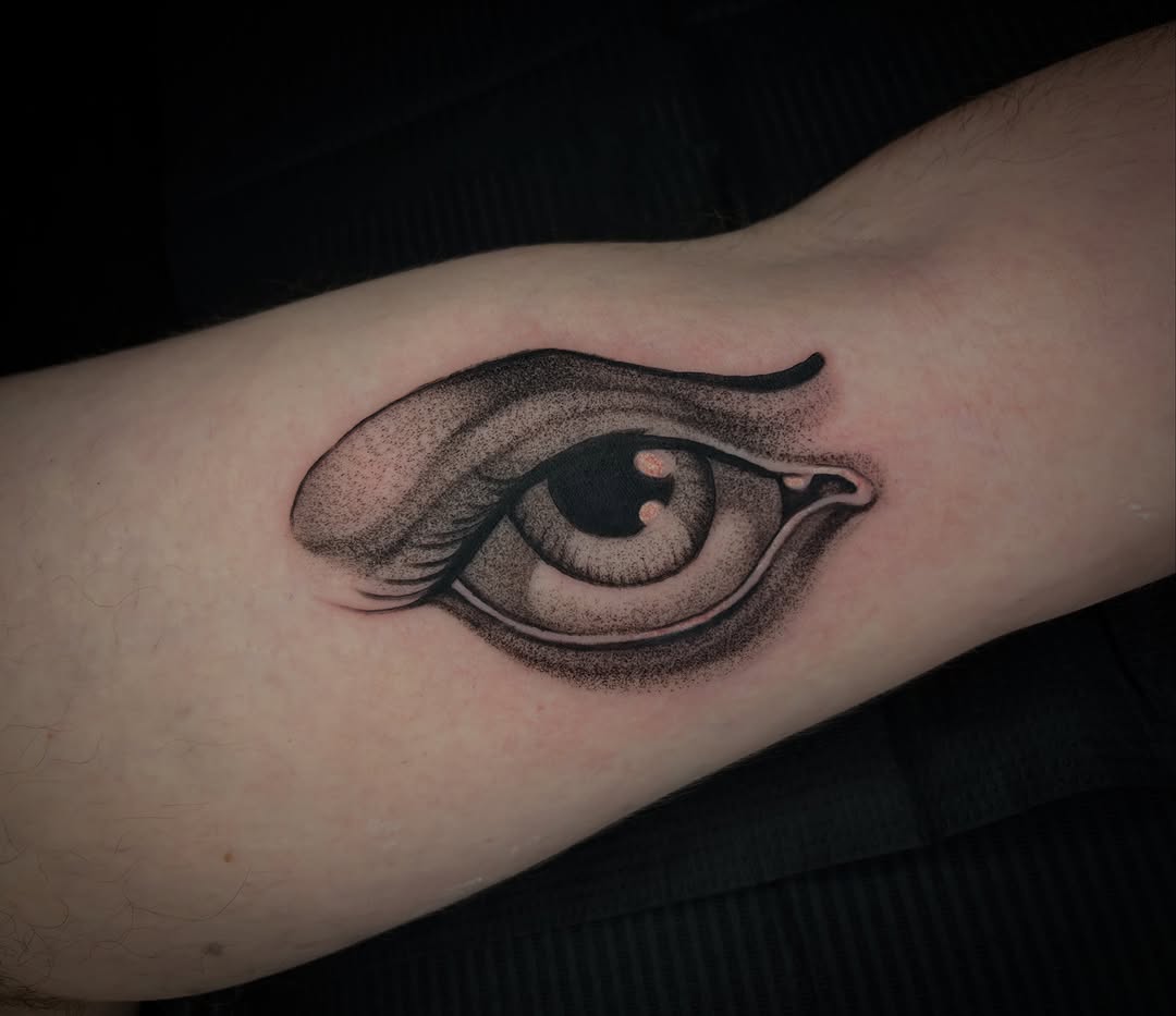 Tattoo by @seanbaldwintattoos — black_and_grey, realism