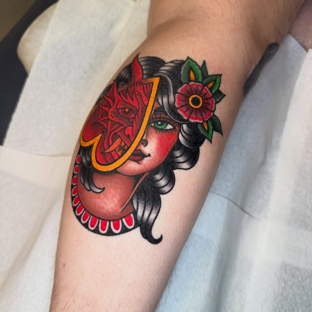 Tattoo by @hooliganz_art — neo_traditional, american_traditional