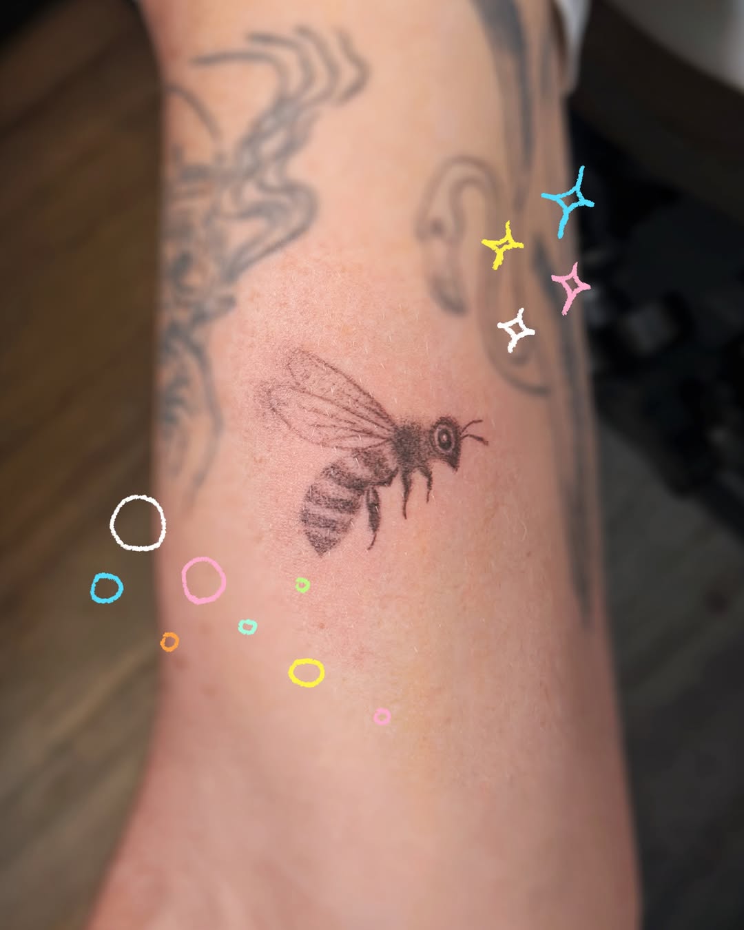 Tattoo by @joycesketchbook.ink — fine_line, black_and_grey