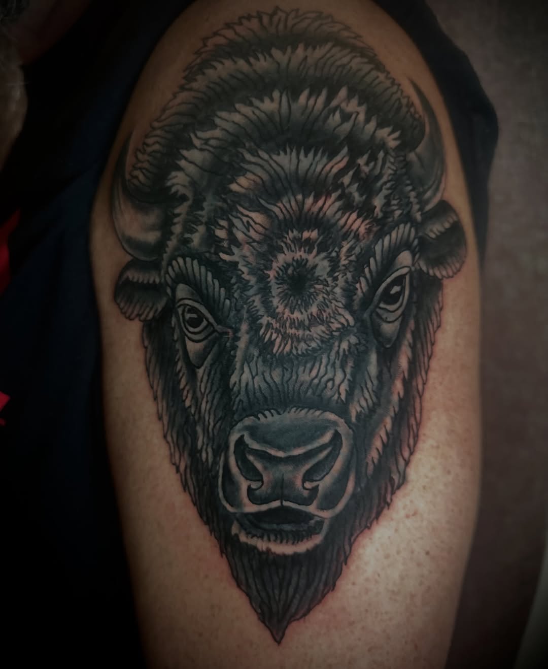 Tattoo by @gypsyoutlawart — realism, black_and_grey