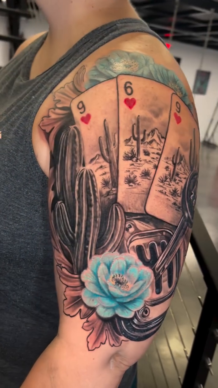 Tattoo by @jessef_tattoo — realism, black_and_grey
