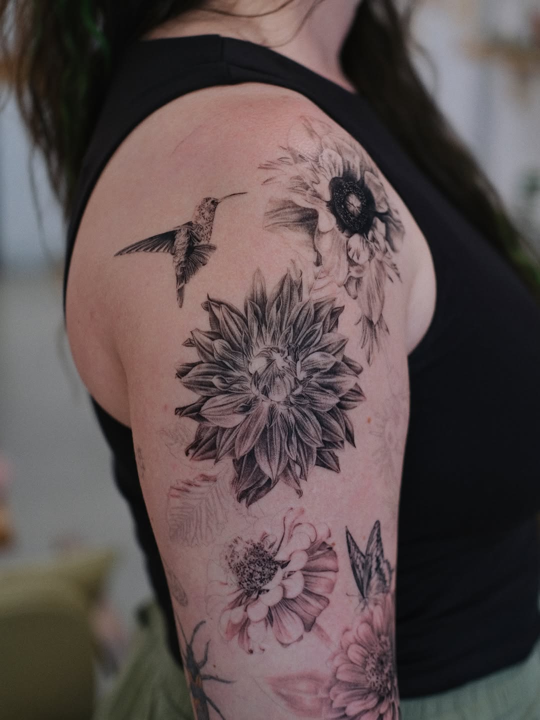 Tattoo by @jieminart — realism, black_and_grey