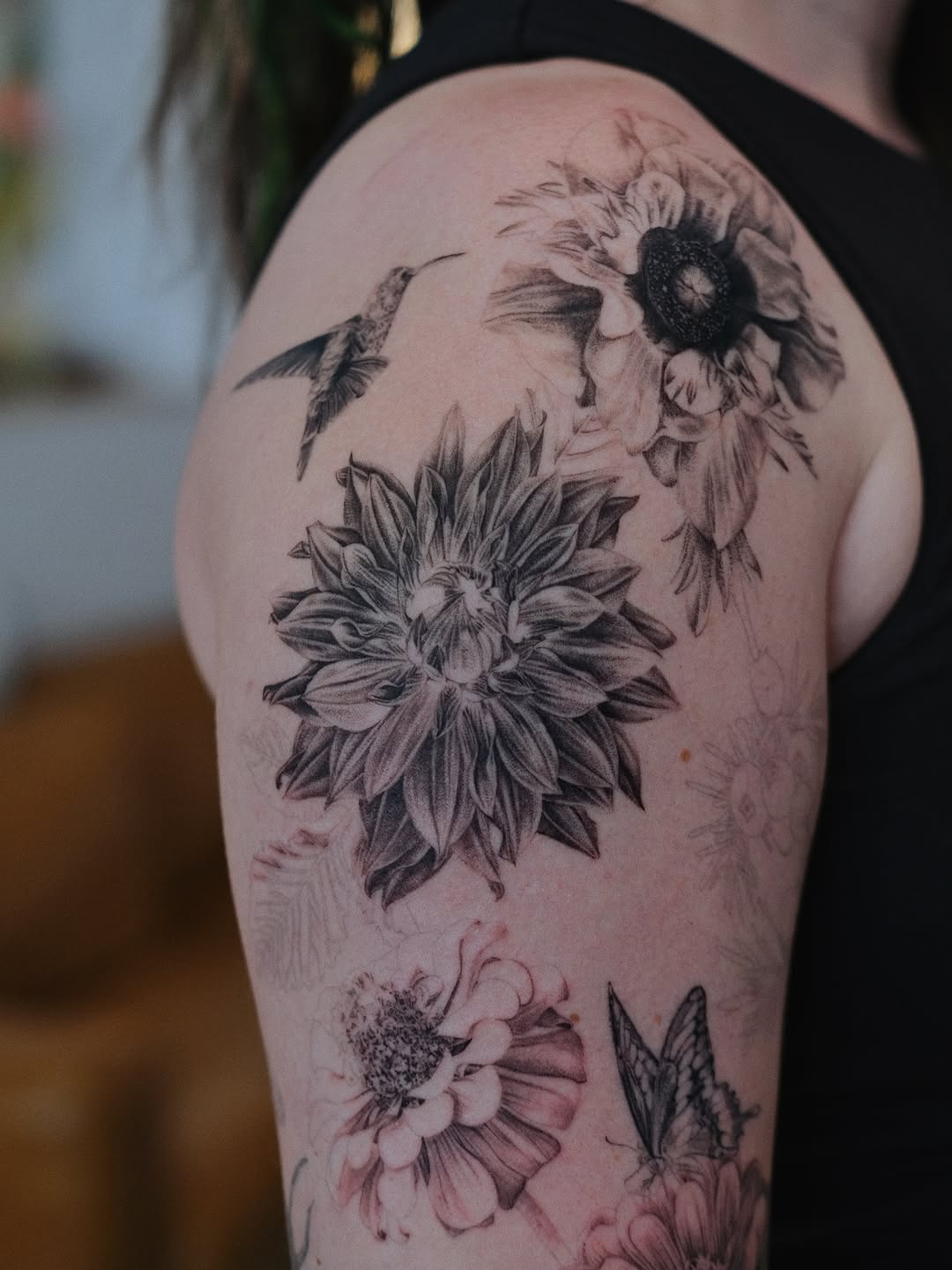 Tattoo by @jieminart — realism, black_and_grey