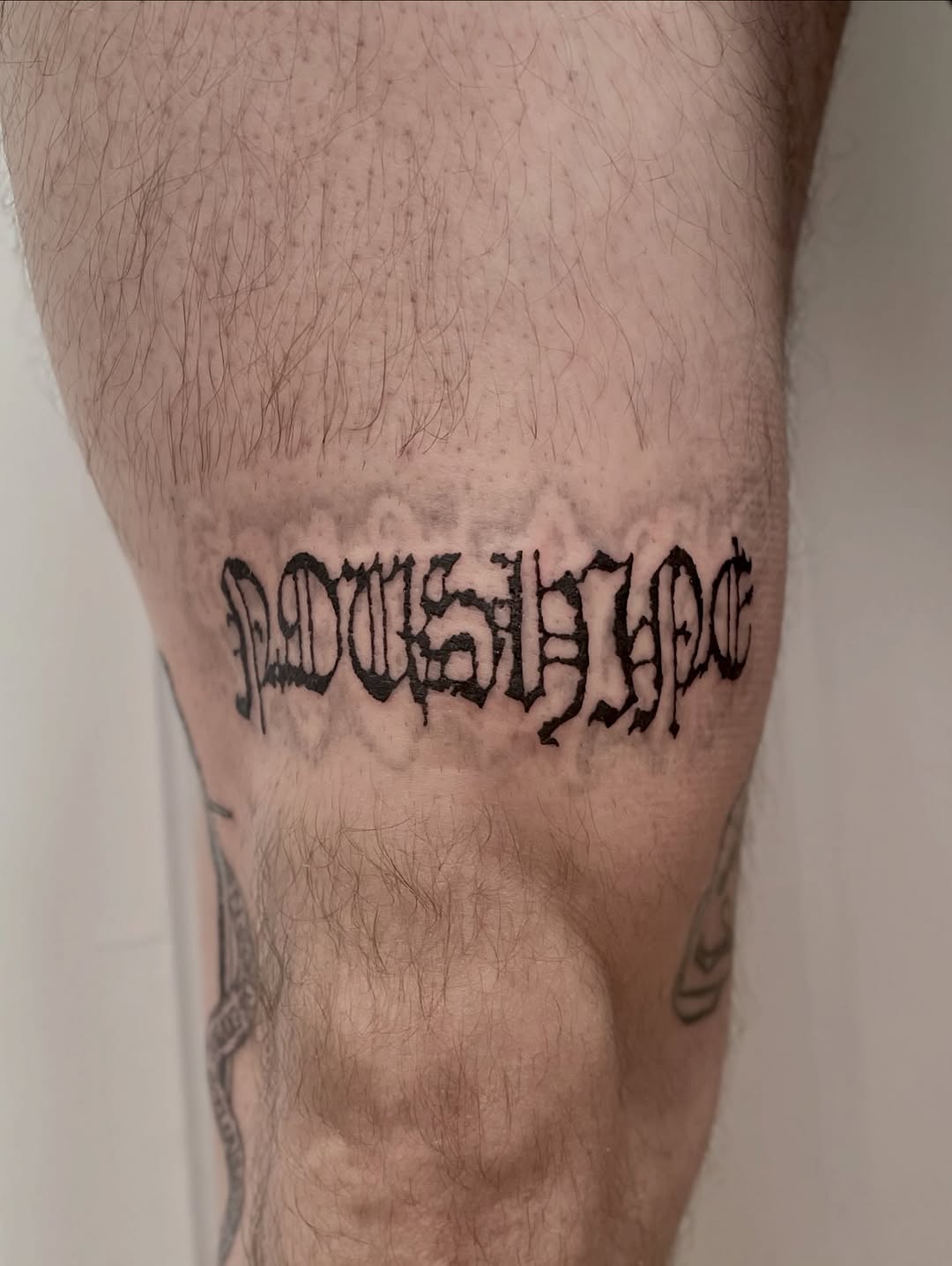 Tattoo by @bartobello — lettering_script