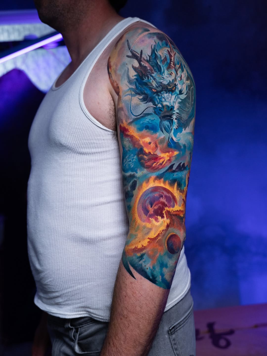 Tattoo by @bodrov_artist — realism, japanese_irezumi