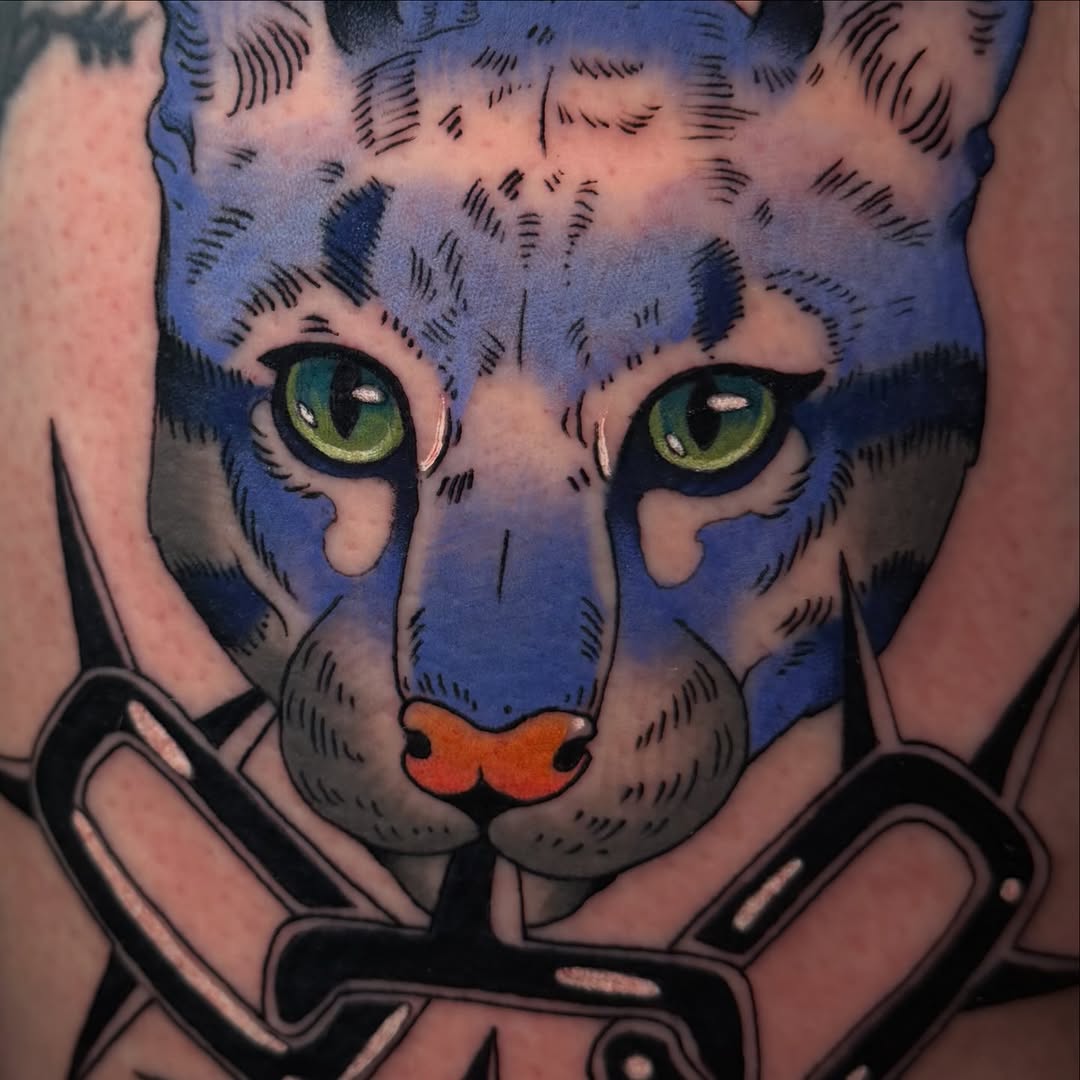 Tattoo by @reaganmauldintattoos — new_school, blackwork
